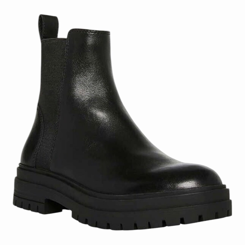 Steve Madden 'Lorali' Women's Black Leather Chelsea Boot Women's Size 7